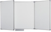 Whiteboard foldetavle/foldevæg, 100x120cm - åben 100 x 240cm